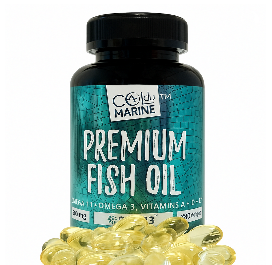 Col Du Marine® Premium Fish Oil CETO3® – innovatiivne oomega-3 kalaõli (3 kuu jagu toodet)
