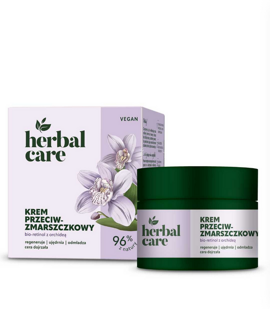 HERBAL CARE Kortsudevastane kreem bio-retinooliga ja orhideeekstraktiga 50ml